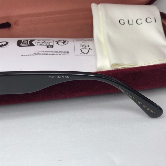 💯 Original Gucci® GG0712S 002 Oversized multicolored lens Sunglasses - Picture 10 of 11